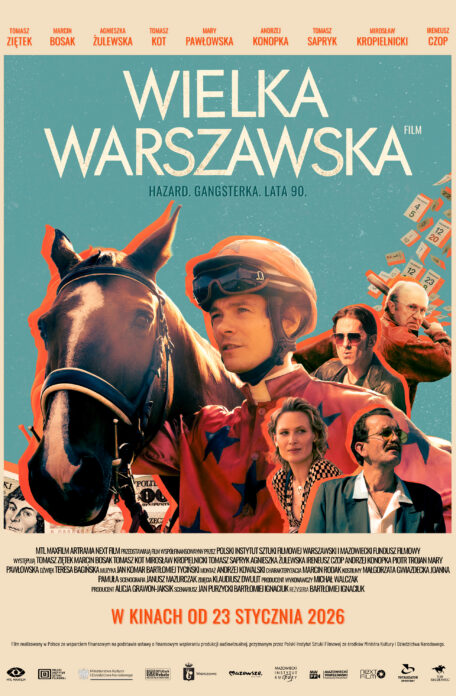 Hazard, który łamie serca i kręgosłupy. Zobacz zwiastun i plakat filmu „Wielka Warszawska”