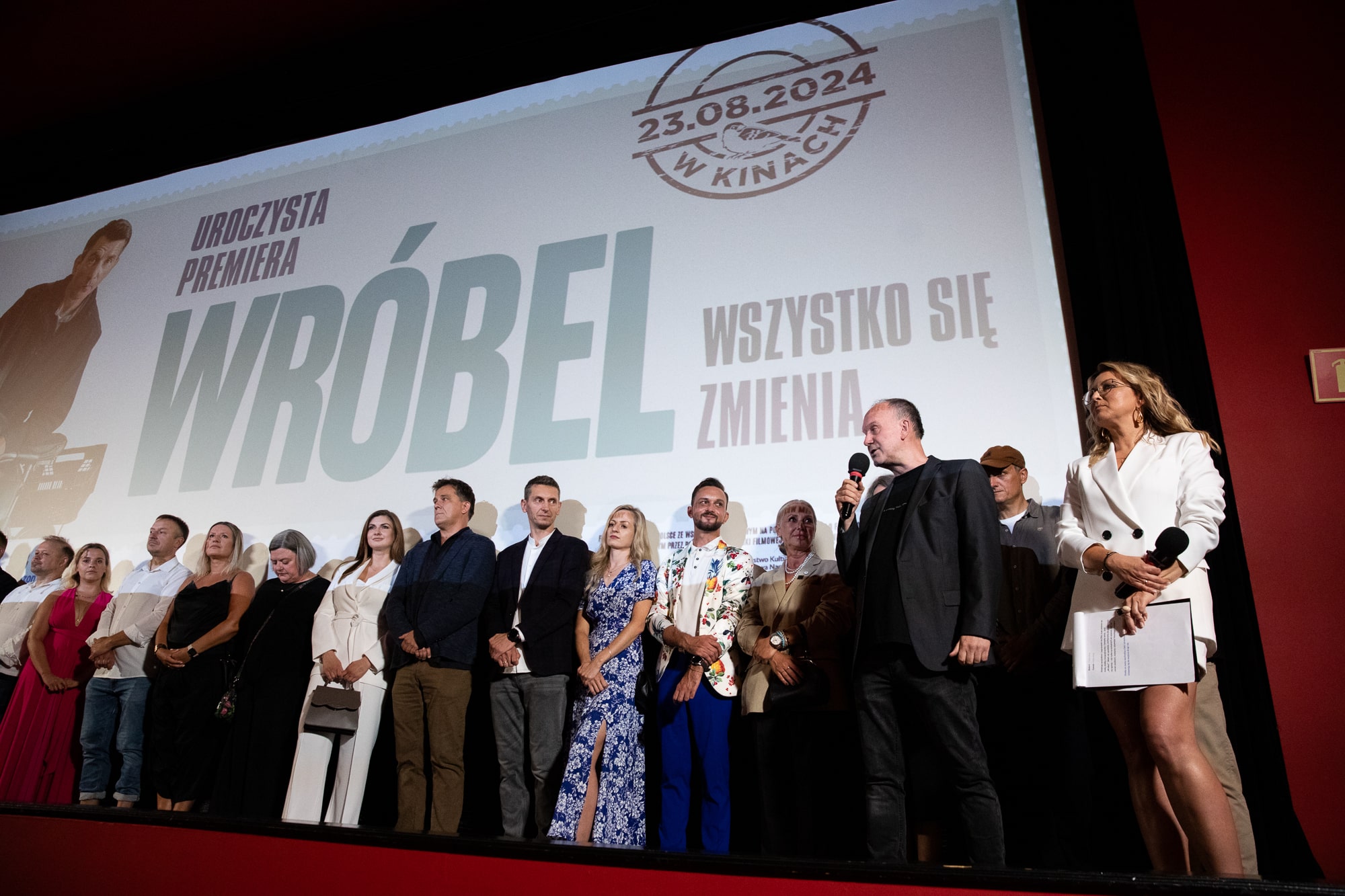„Wróbel” – gwiazdy na premierze filmu